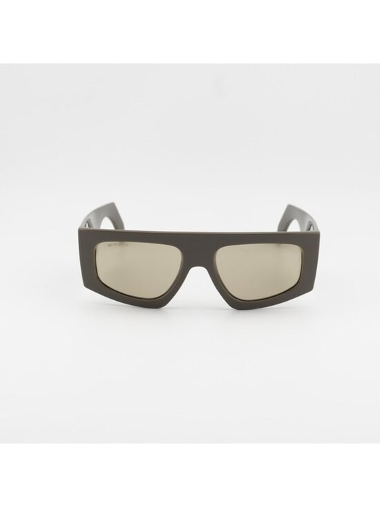 ETRO 0032/G/S 079U QT Sunglasses Mud Geometric Frame, Green Lenses main image 8